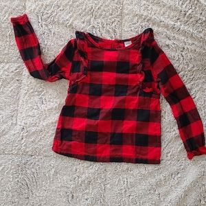 Buffalo plaid long sleeve (girl)